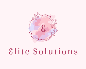 Feminine Art Designer Watercolor logo