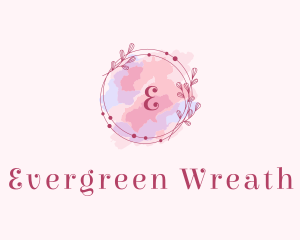 Feminine Art Designer Watercolor logo design