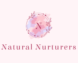 Feminine Art Designer Watercolor logo design