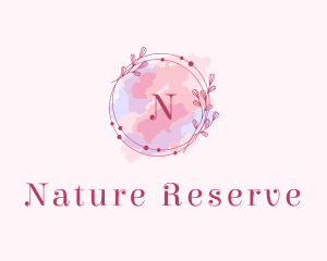 Feminine Art Designer Watercolor logo design