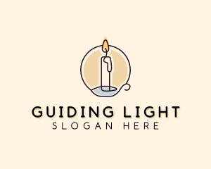 Candle Light Decor logo design