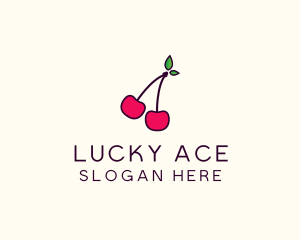 Red Cherry Cherries logo design