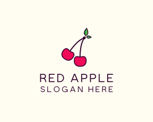 Red Cherry Cherries logo