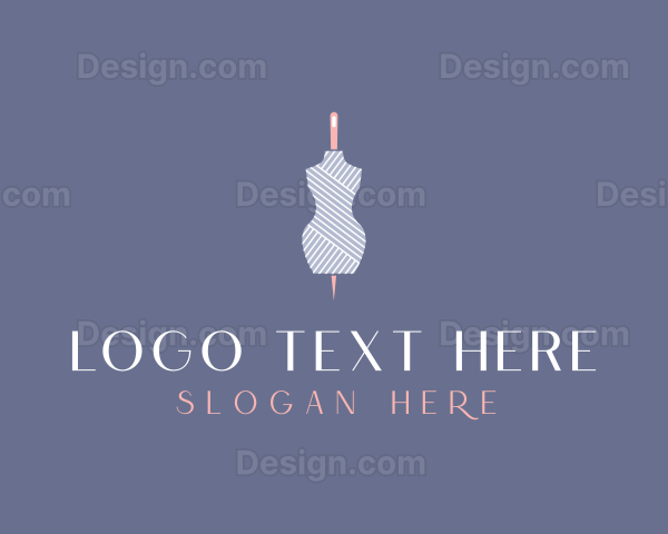 Needle Dressmaking Mannequin Logo