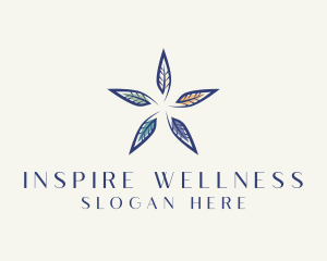 Avian Feather Wellness logo design