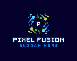 Pixel Circuit Programming logo design