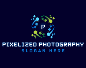 Pixel Circuit Programming logo design