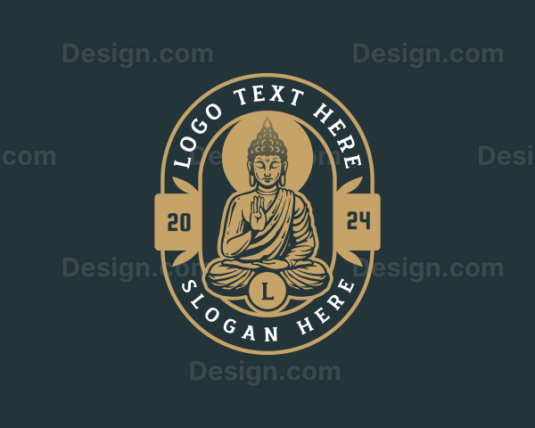 Meditation Buddhist Spa Logo