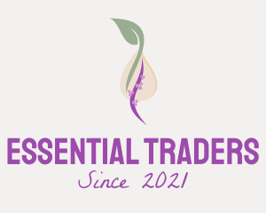 Lavender Extract Oil  logo design