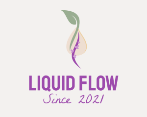 Lavender Extract Oil  logo design