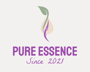 Lavender Extract Oil  logo design