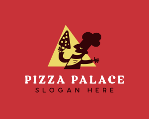 Pizza Chef Culinary logo design