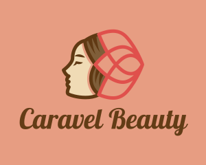 Female Beauty Blossom logo design