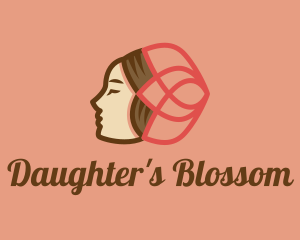 Female Beauty Blossom logo design