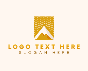 Ancient Pyramid Architecture logo