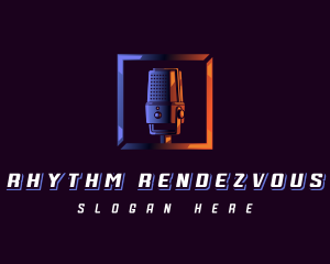 Audio Studio Microphone logo design