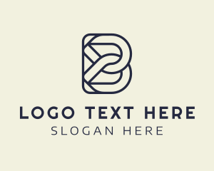 Modern Generic Letter B logo design