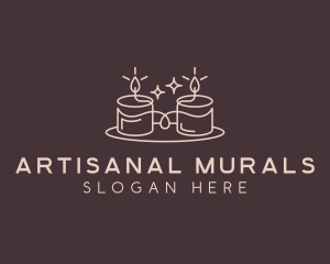 Artisanal Candle Decoration logo design