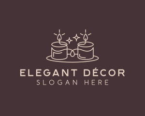 Artisanal Candle Decoration logo design