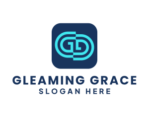 Mobile Application Letter G logo design