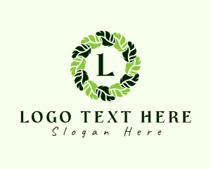 Leaf Wreath Wellness logo