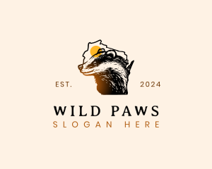 Wisconsin Wild Badger logo design