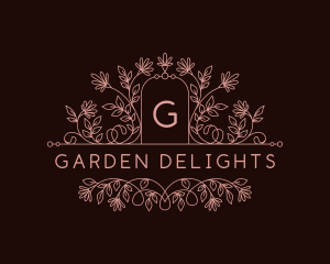 Flower Gardening Boutique logo design