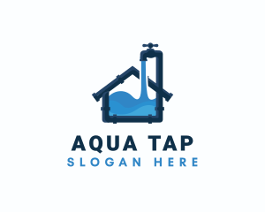 Faucet Tap Plumbing logo