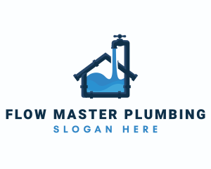 Faucet Tap Plumbing logo