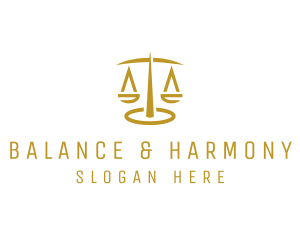 Law Firm Justice logo design