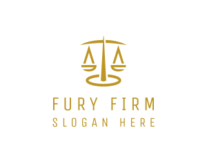 Law Firm Justice logo design