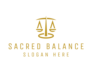 Law Firm Justice logo design