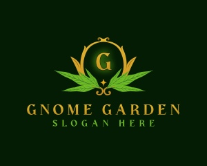 Willow Leaf Garden logo design