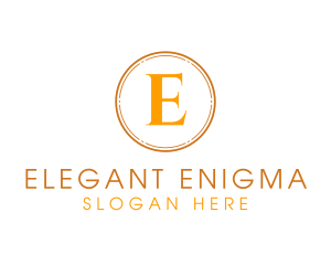 Elegant Luxury Gold logo design