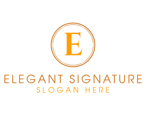 Elegant Luxury Gold logo design