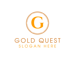 Elegant Luxury Gold logo design