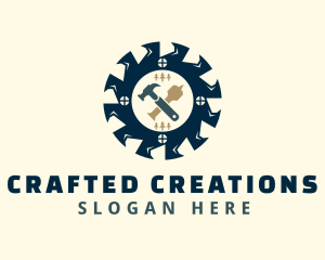 Industrial Tools Woodwork logo design