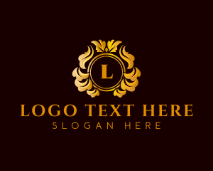 Luxury Ornament Crest logo