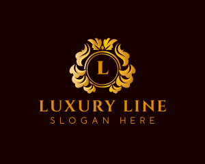 Luxury Ornament Crest logo design