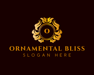 Luxury Ornament Crest logo