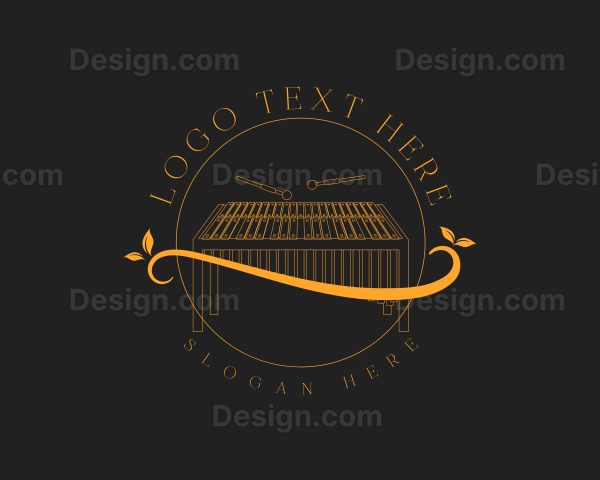 Elegant Percussion Marimba Logo