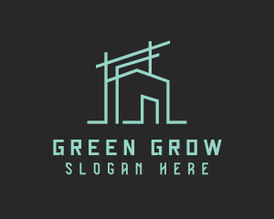 Green House Architect logo design