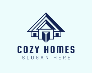 Village Home Structure logo design