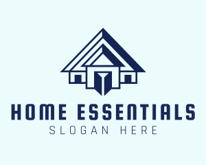 Village Home Structure logo design