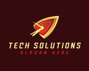 Tech Shield Defense Logo