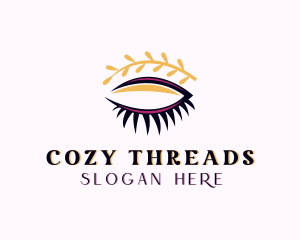 Eyebrow Eyelash Makeup logo design