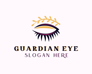 Eyebrow Eyelash Makeup logo design