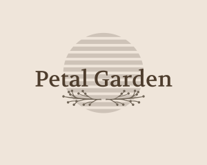 Elegant Botanical Aesthetic logo design