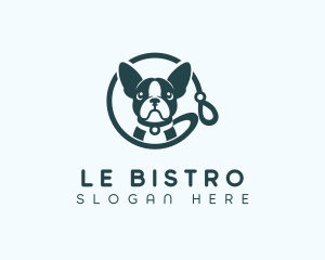 Pet Dog Leash logo design