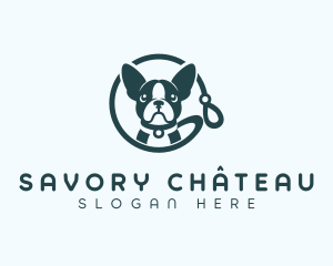 Pet Dog Leash logo design